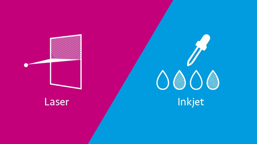 Etichette per stampanti laser e inkjet