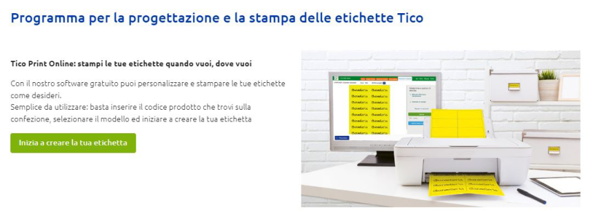 software tico print come iniziare